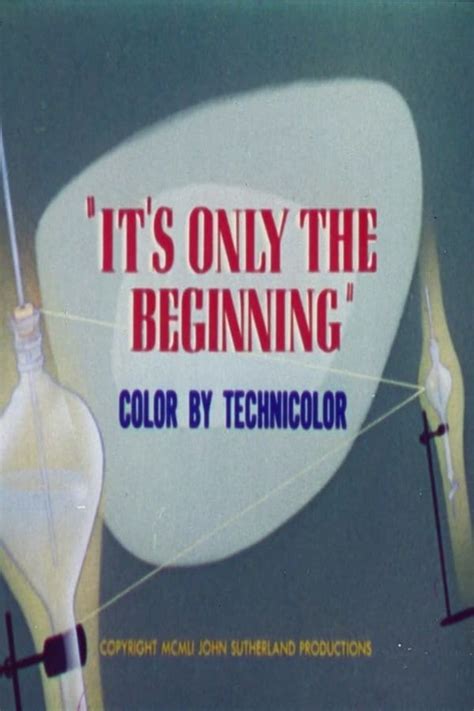 only the beginning lyrics|it's only the beginning 1951.